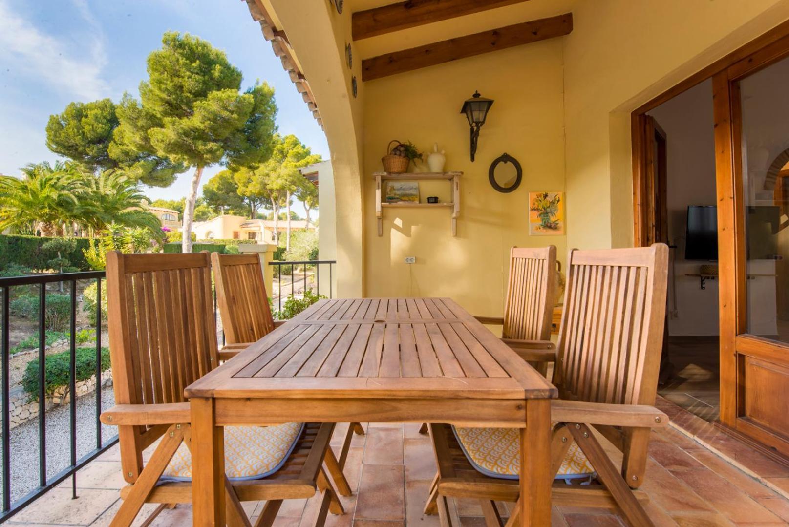 Apartamento En Moraira Con Piscina المظهر الخارجي الصورة